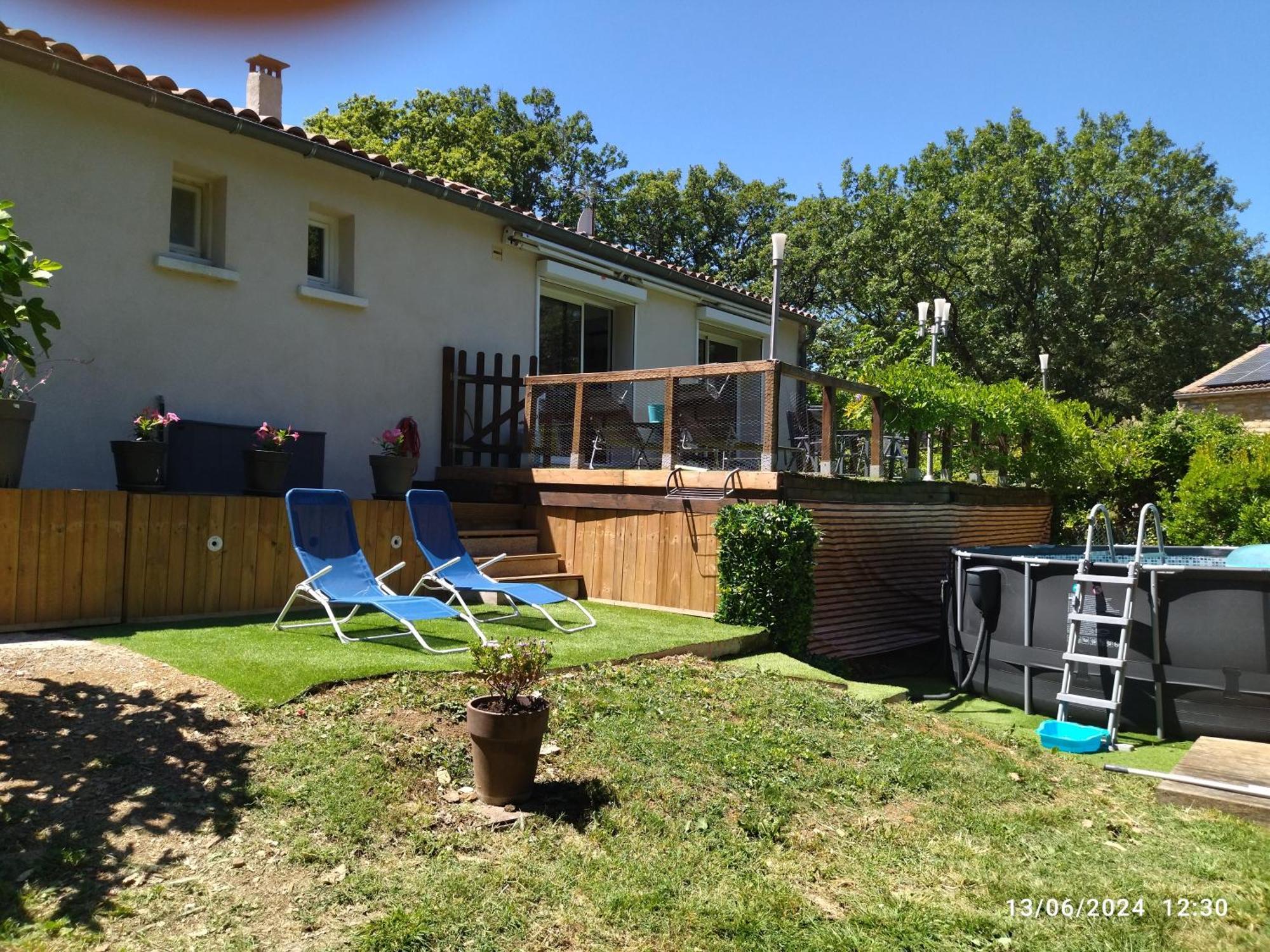 La Maison D'En Haut La Capelle-et-Masmolene Exterior foto